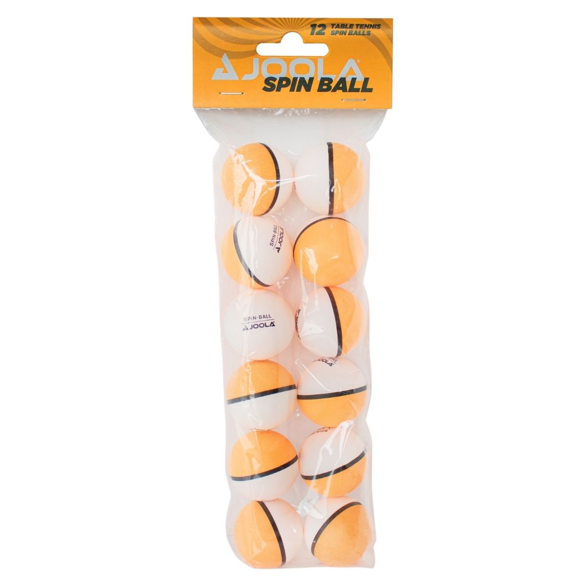 Kit Raquete JOOLA Infinity Balance + Bola de Tênis de Mesa JOOLA Spinball 12 unidades