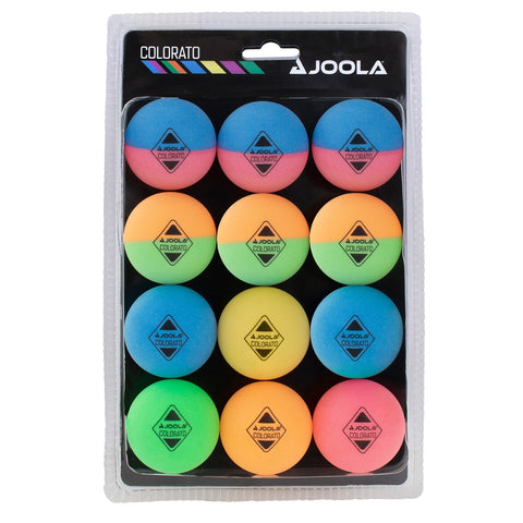 Bola de Tênis de Mesa JOOLA Colorato 12 unidades