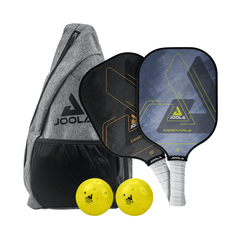Kit de Pickleball JOOLA Essentials (2 Raquetes, 2 Bolas e 1 Bolsa)