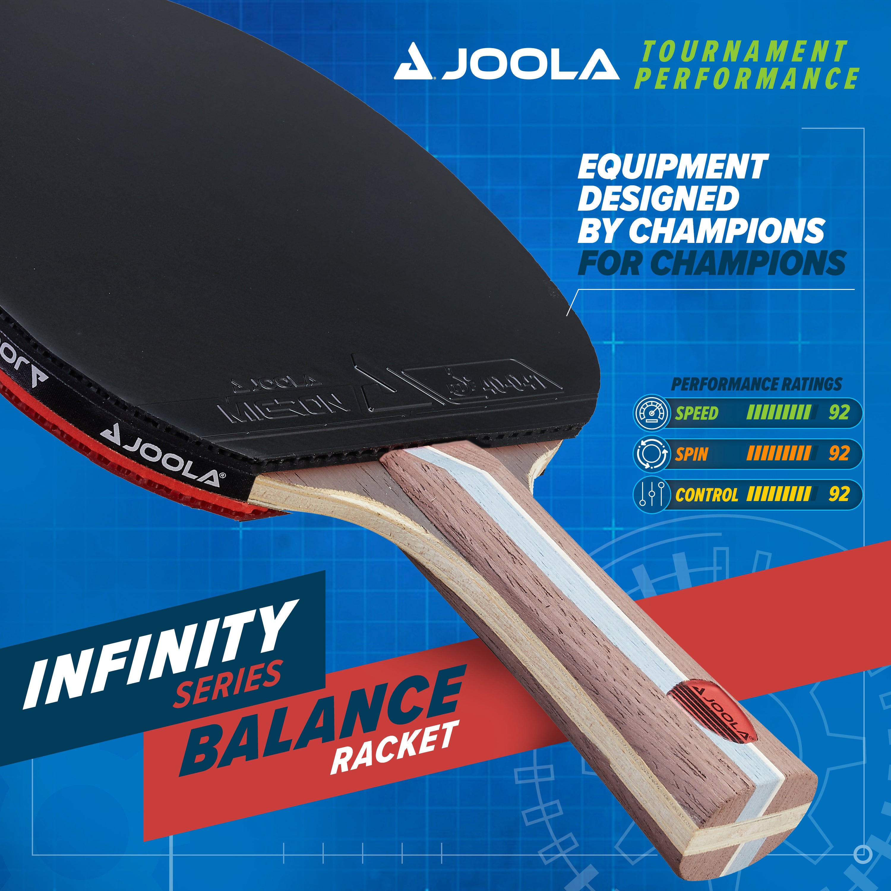 Raquete JOOLA Infinity Balance (Azul)