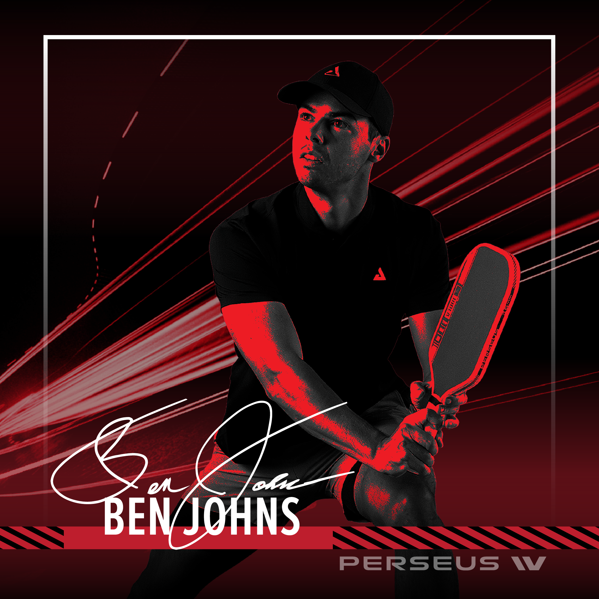 Raquete de Pickleball JOOLA Ben Johns Perseus Pro IV (16mm)