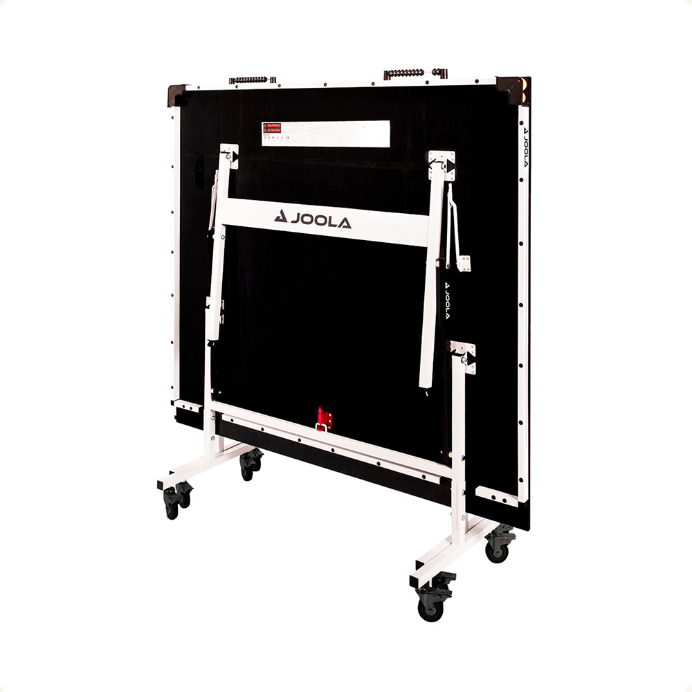 JOOLA Rapid Play 15mm Table Kit + 1 Family Set (Case with 4 Rackets and 10 Balls) + Table Cover (Horizontal/Vertical Position)