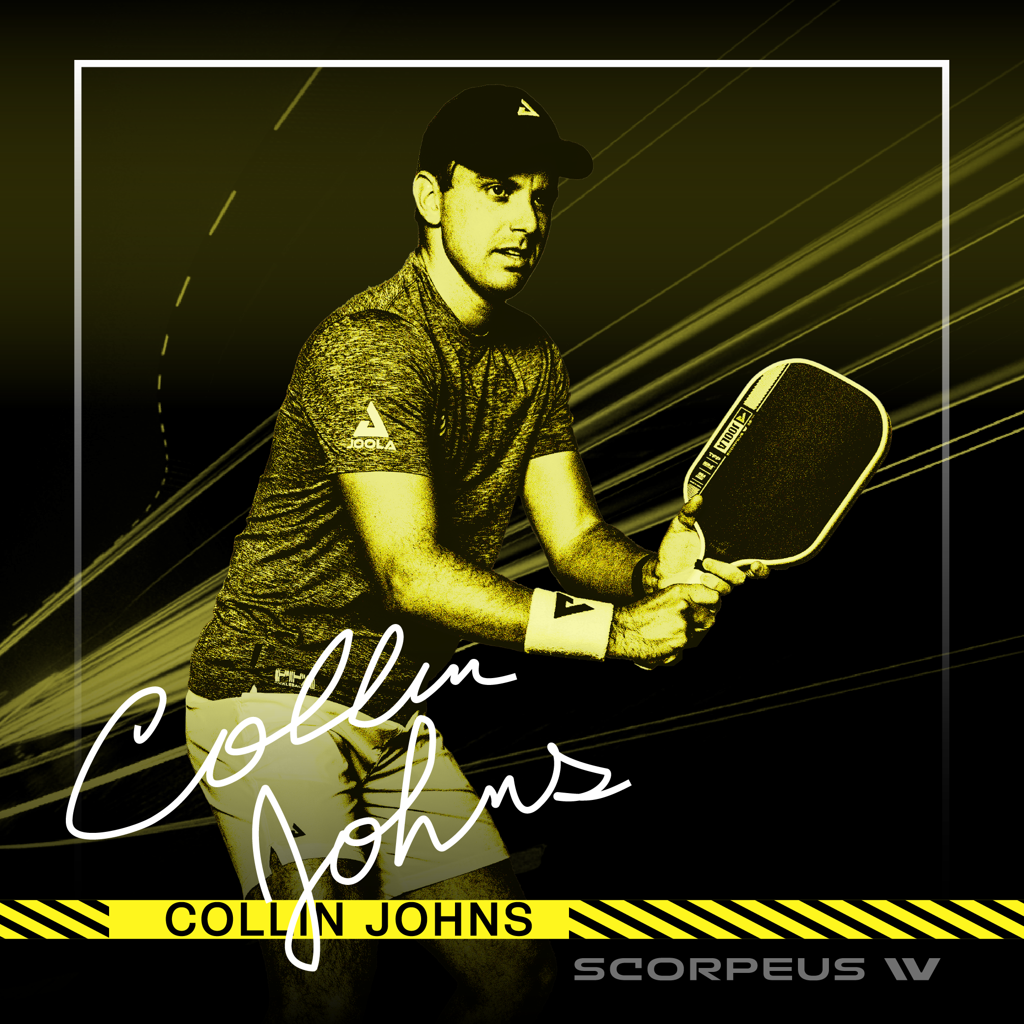 Raquete de Pickleball JOOLA Collin Johns Scorpeus IV