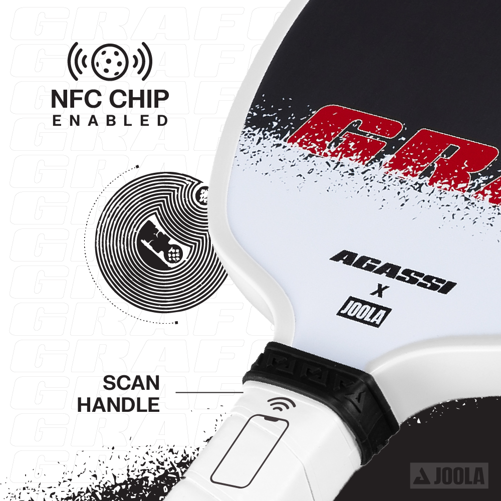 Raquete de Pickleball JOOLA Graf Edge SS25 (16mm)