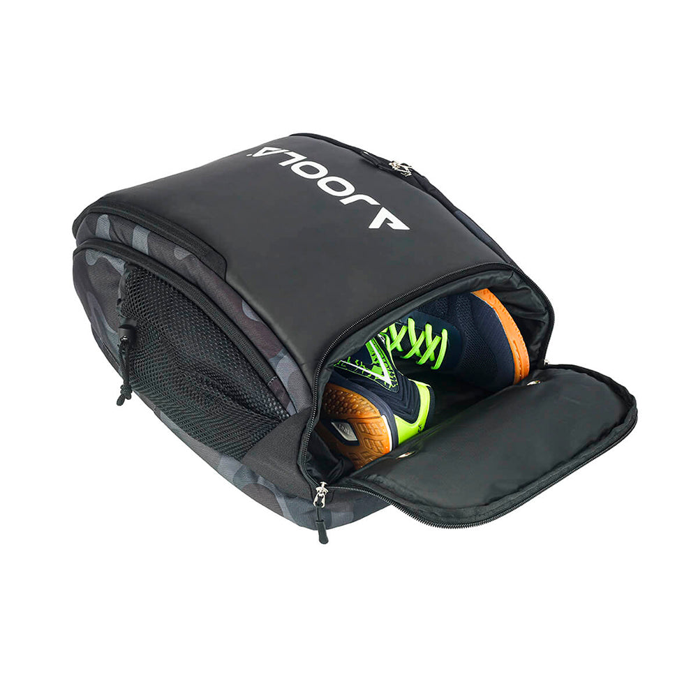 Kit Raquete JOOLA Ben Johns Hyperion C2 CFS 16mm + Mochila Vision II Deluxe (Preta) + Bola Heleus 12 unid.