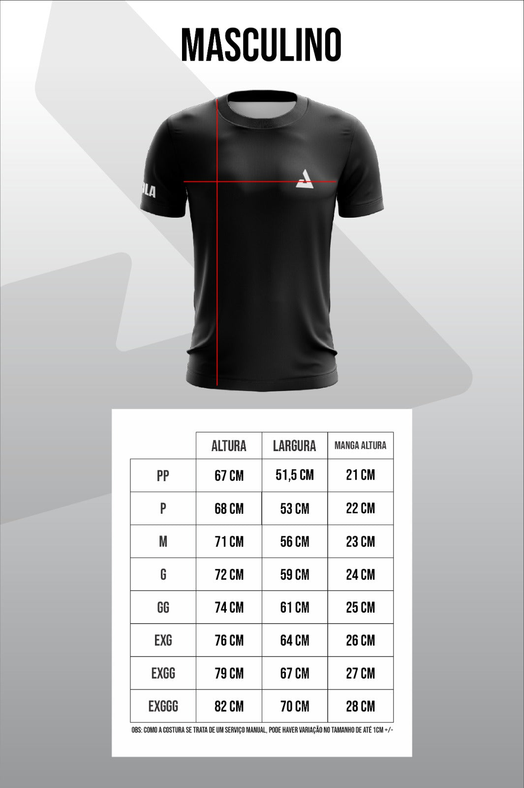 Camiseta JOOLA Hugo Calderano Icon Masculina