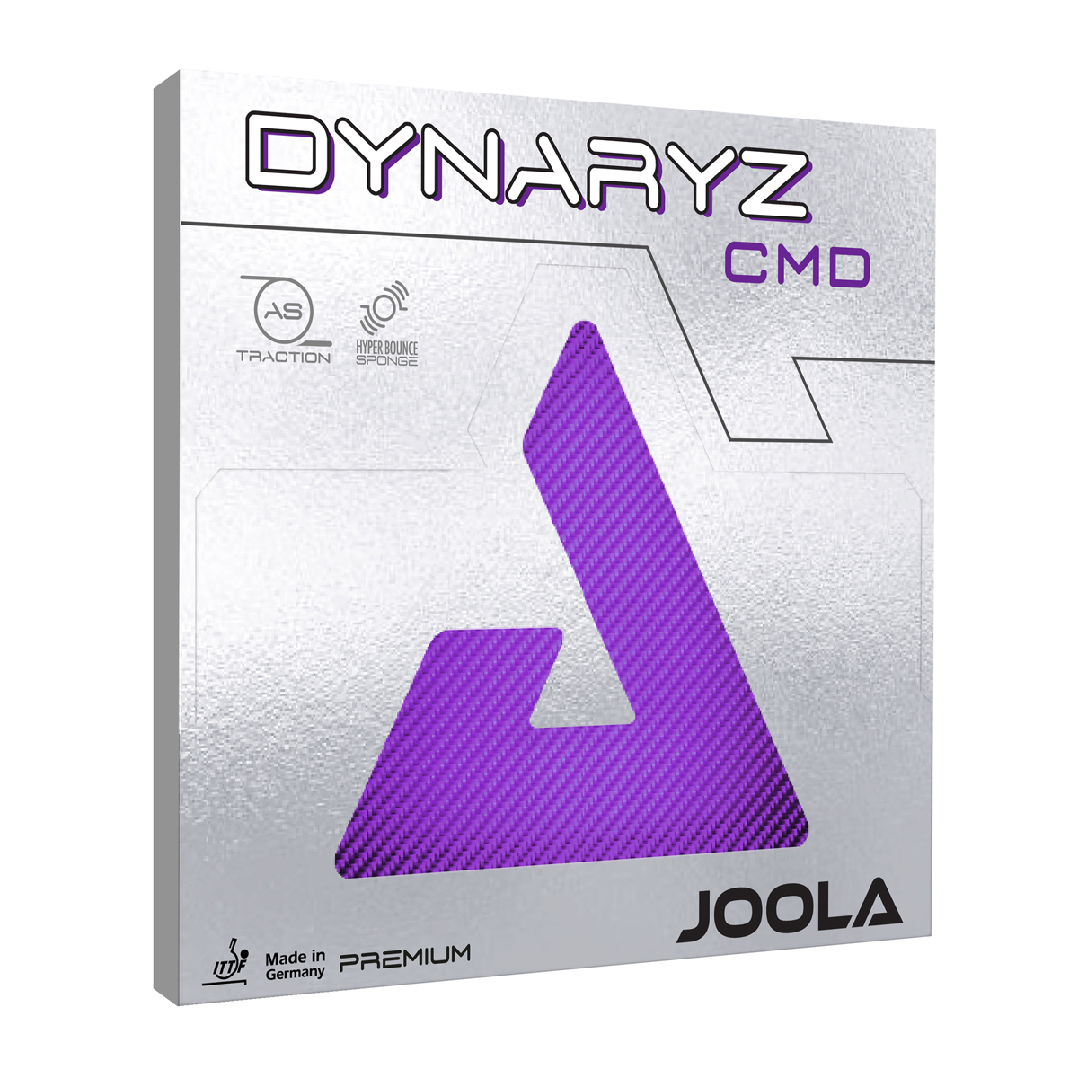 White Background Image: Product Image of the Dynaryz CMD Premium Table Tennis Rubber.