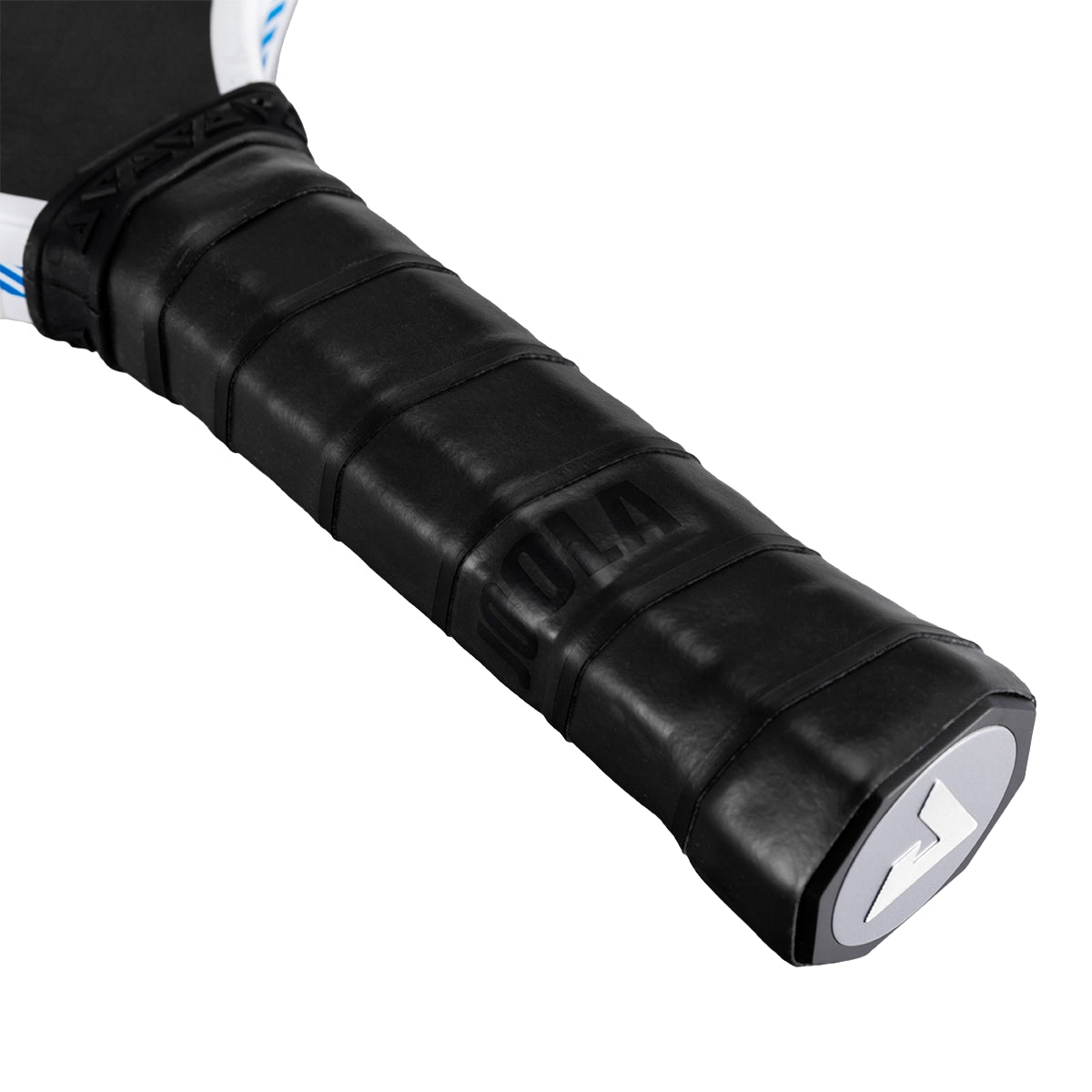 Kit Grip de Substituição para Raquete de Pickleball JOOLA Feel-Tec Pure (Black) + Fita de Proteção de Borda JOOLA Transparente para Raquete de Pickleball (16mm)