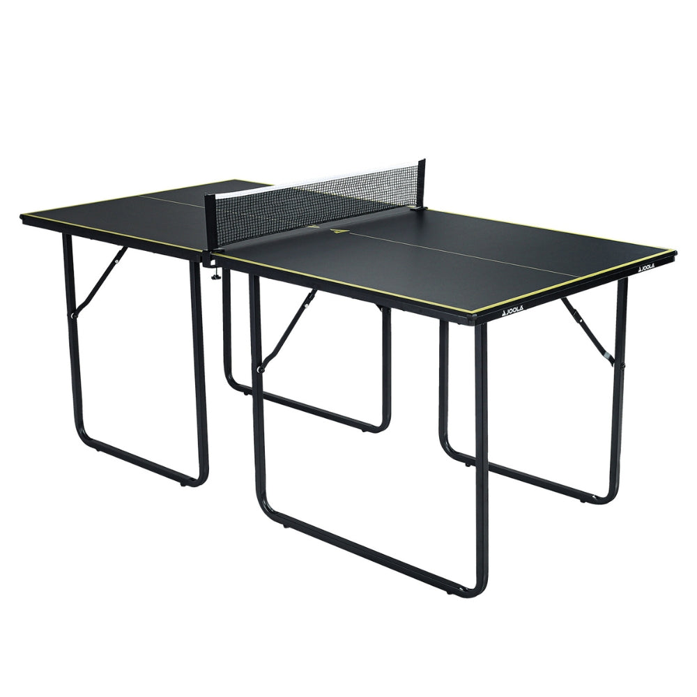 JOOLA Midsize Mini Table Tennis Kit + 1 Family Set (Case with 4 Paddles and 10 Balls)