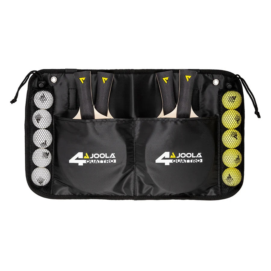 Kit de Raquetes JOOLA Quattro - Maleta com 4 Raquetes e 10 Bolas
