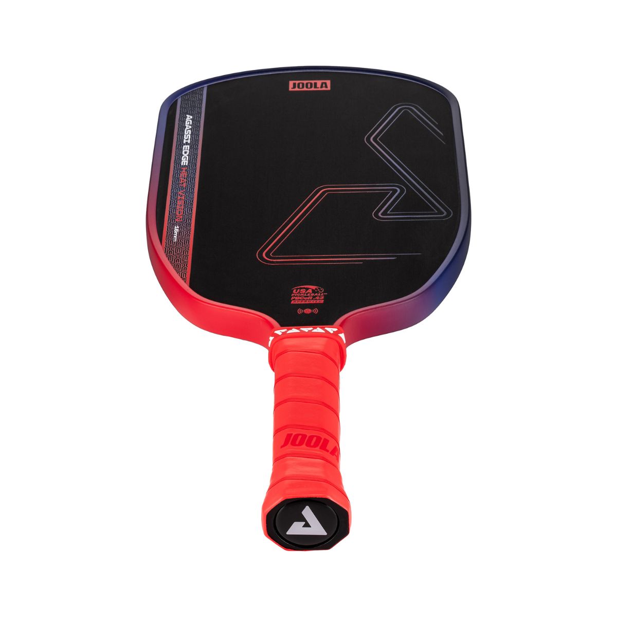Raquete de Pickleball JOOLA Agassi Edge Heat Vision 16mm