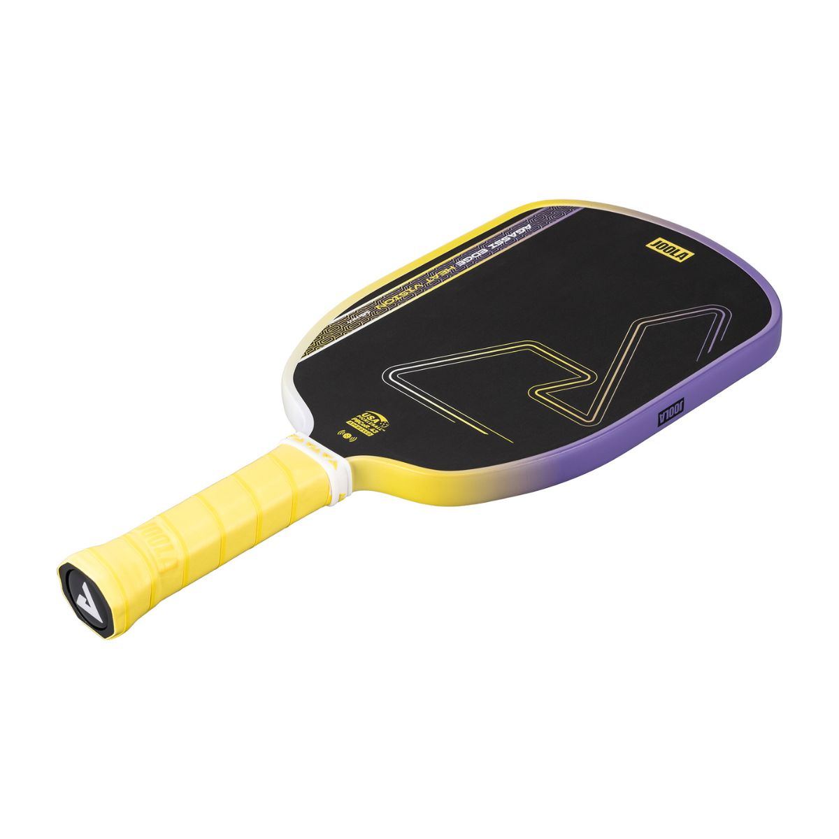 Kit Raquete de Pickleball JOOLA Agassi Edge Heat Vision (16mm) + Fita de Proteção de Borda JOOLA Transparente para Raquete Pickleball 30mm x 850mm (16mm)