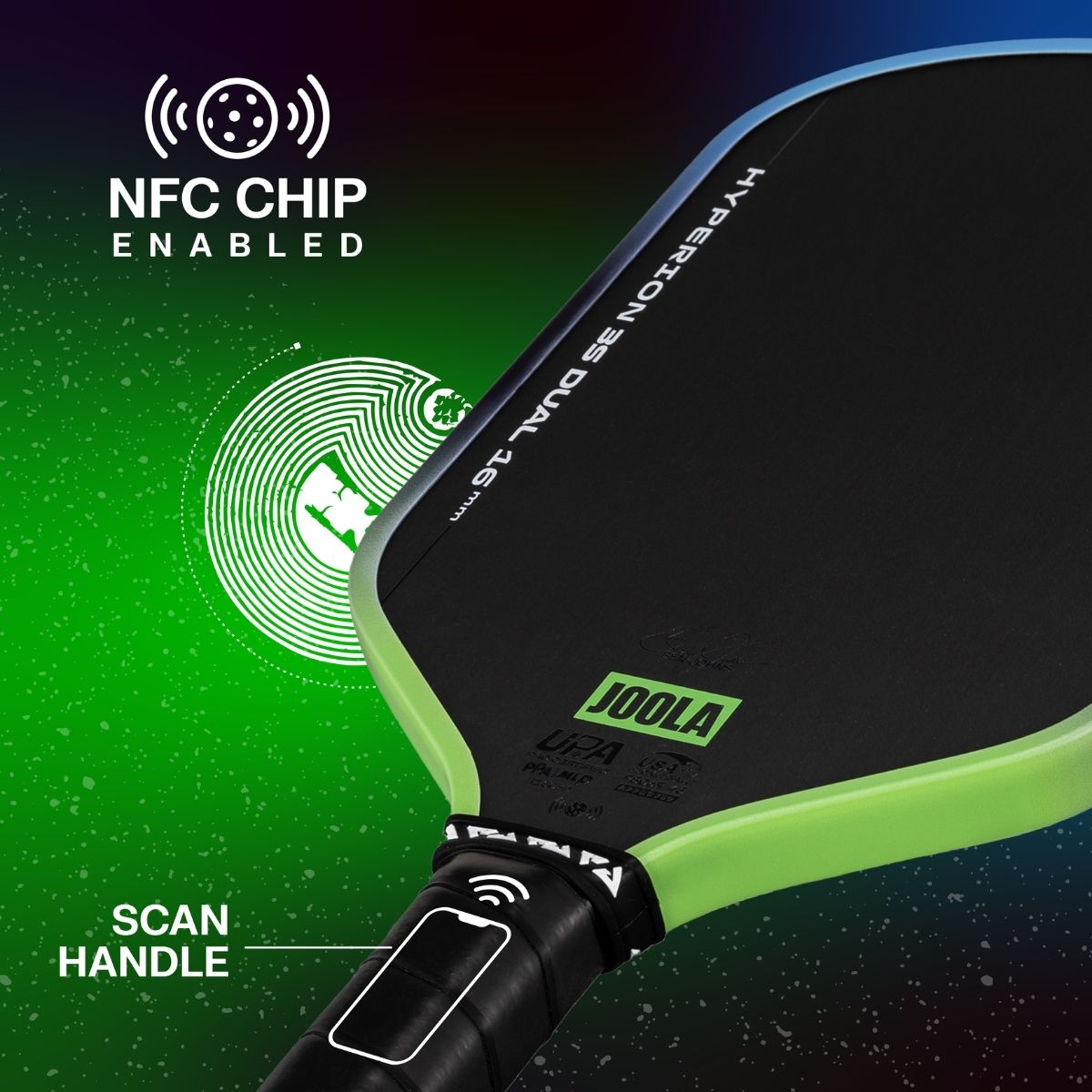 Raquete de Pickleball JOOLA Hyperion 3S Dual (16mm)