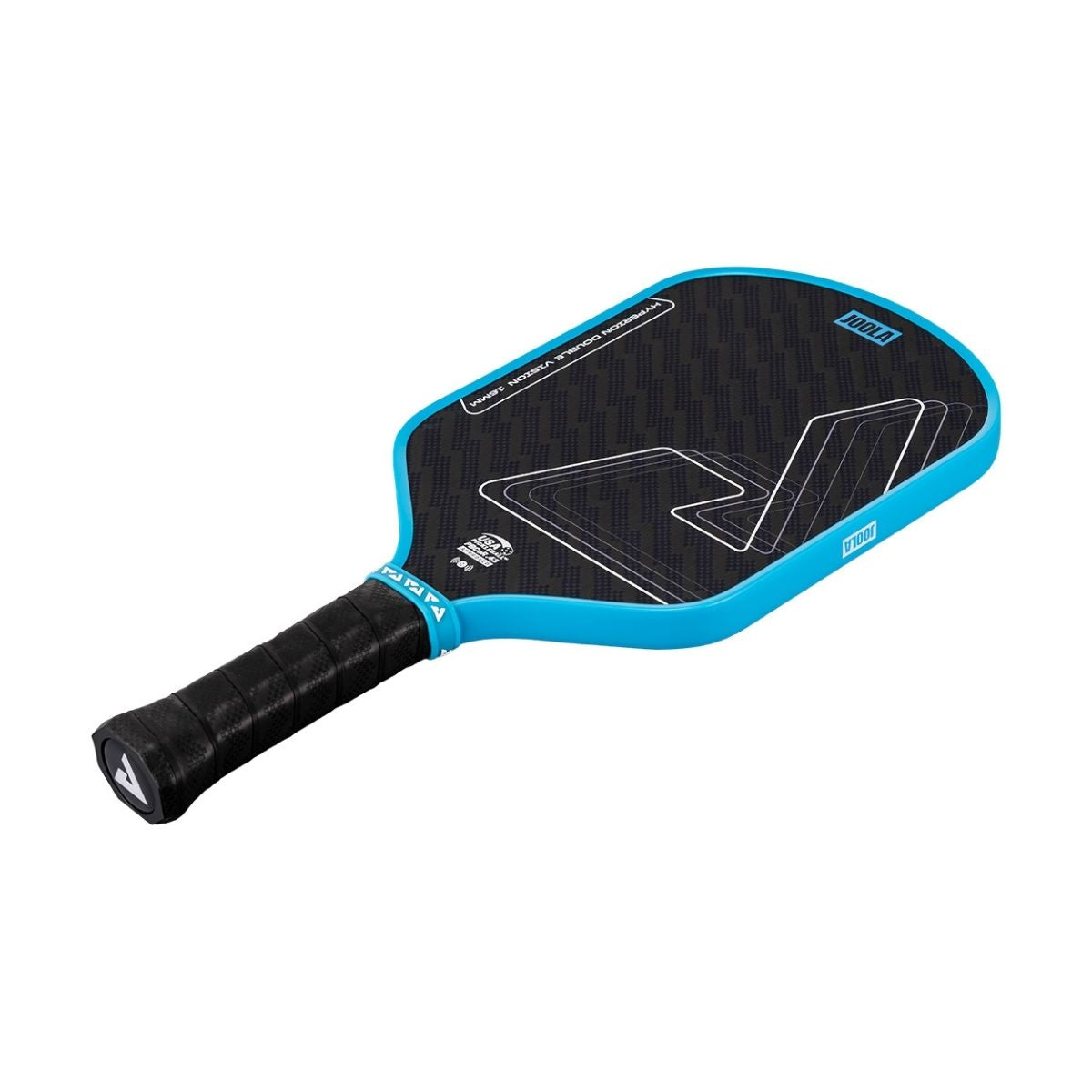Kit Raquete de Pickleball JOOLA Hyperion Double Vision (16mm) + Fita de Proteção de Borda JOOLA Transparente para Raquete Pickleball 30mm x 850mm (16mm)