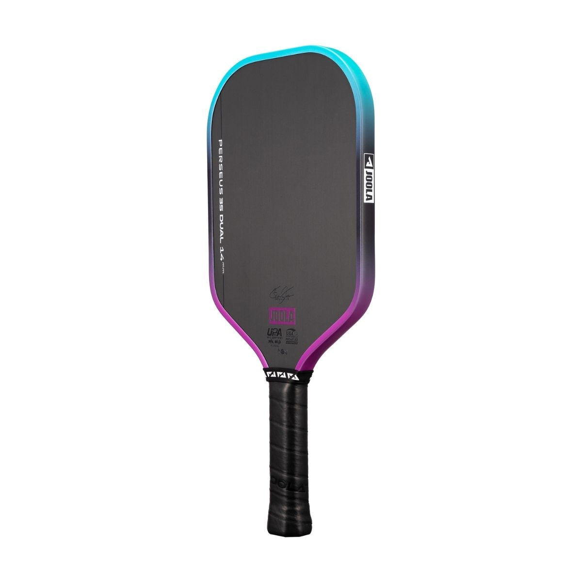 Kit Raquete de Pickleball JOOLA Perseus 3S Dual + Fita de Proteção de Borda JOOLA Transparente para Raquete Pickleball