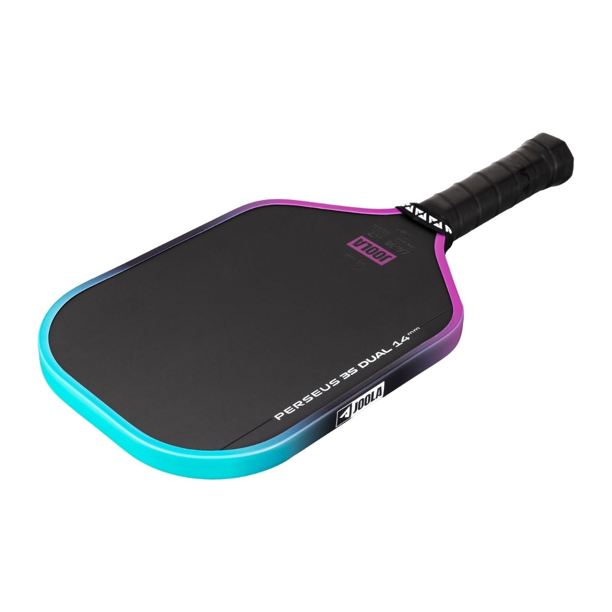 Kit Raquete de Pickleball JOOLA Perseus 3S Dual + Fita de Proteção de Borda JOOLA Transparente para Raquete Pickleball