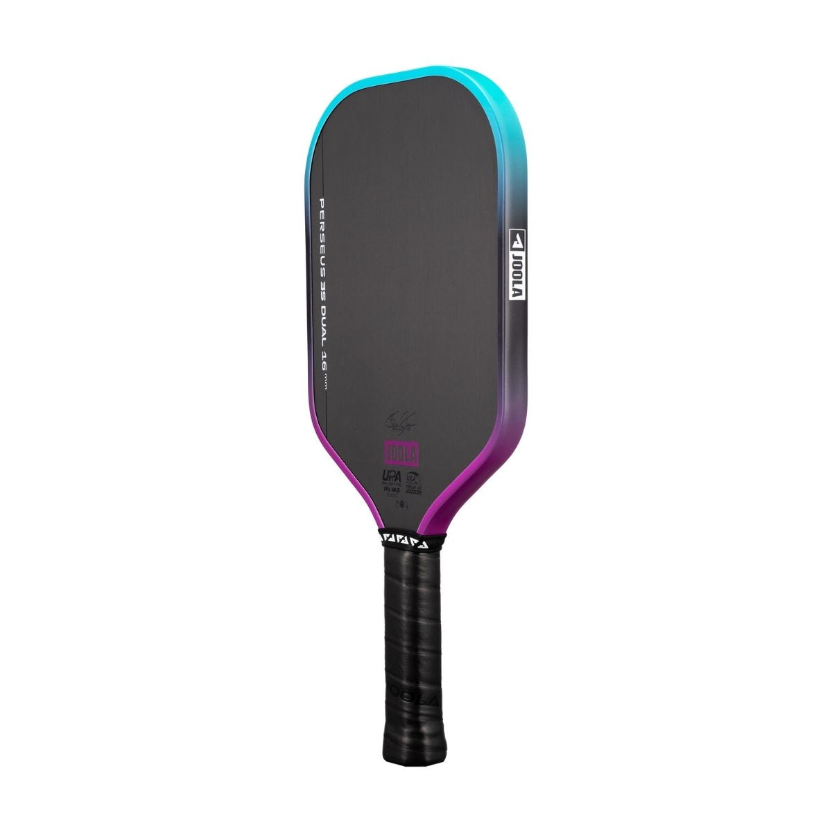Kit Raquete de Pickleball JOOLA Perseus 3S Dual + Fita de Proteção de Borda JOOLA Transparente para Raquete Pickleball