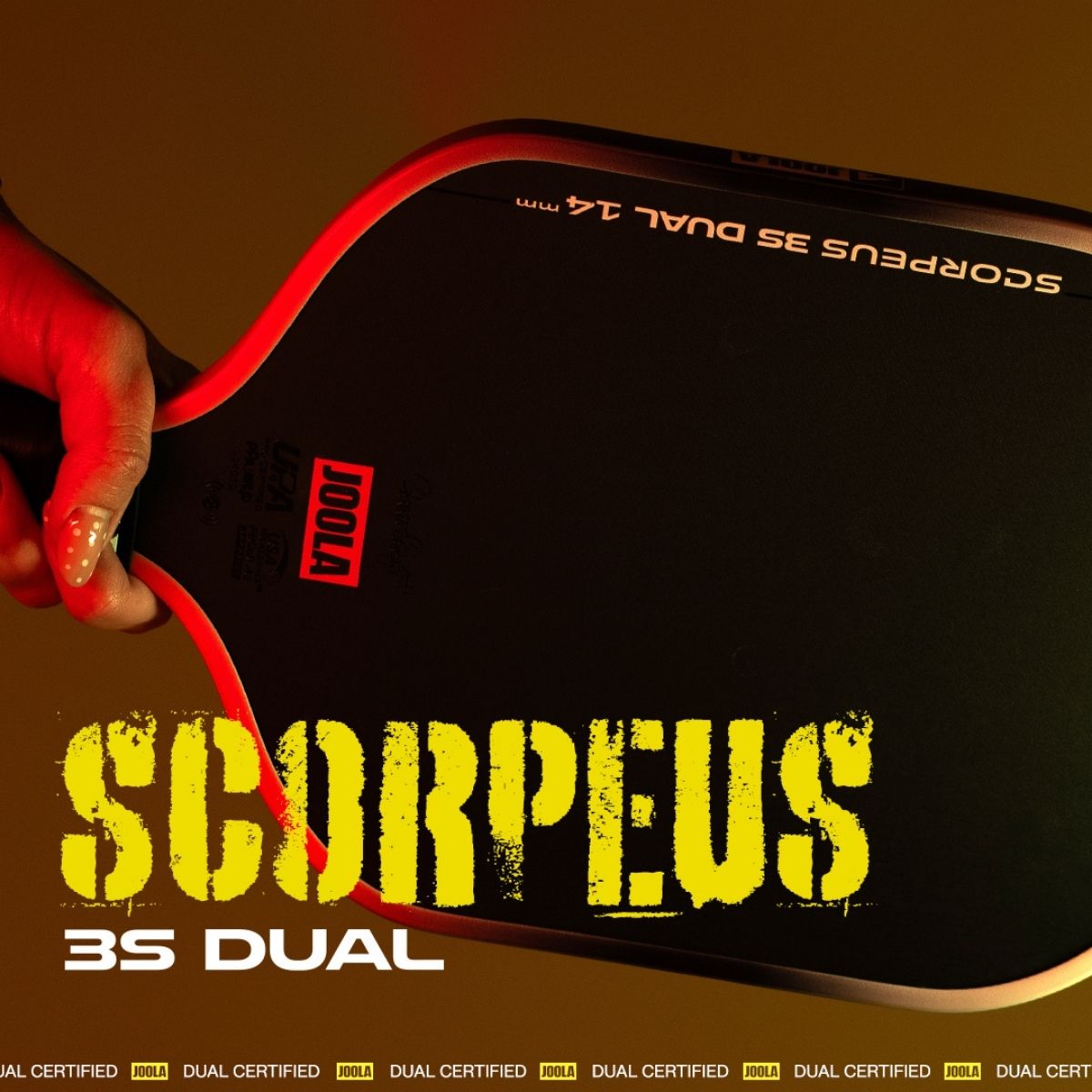 Raquete de Pickleball JOOLA Scorpeus 3S Dual (14mm)