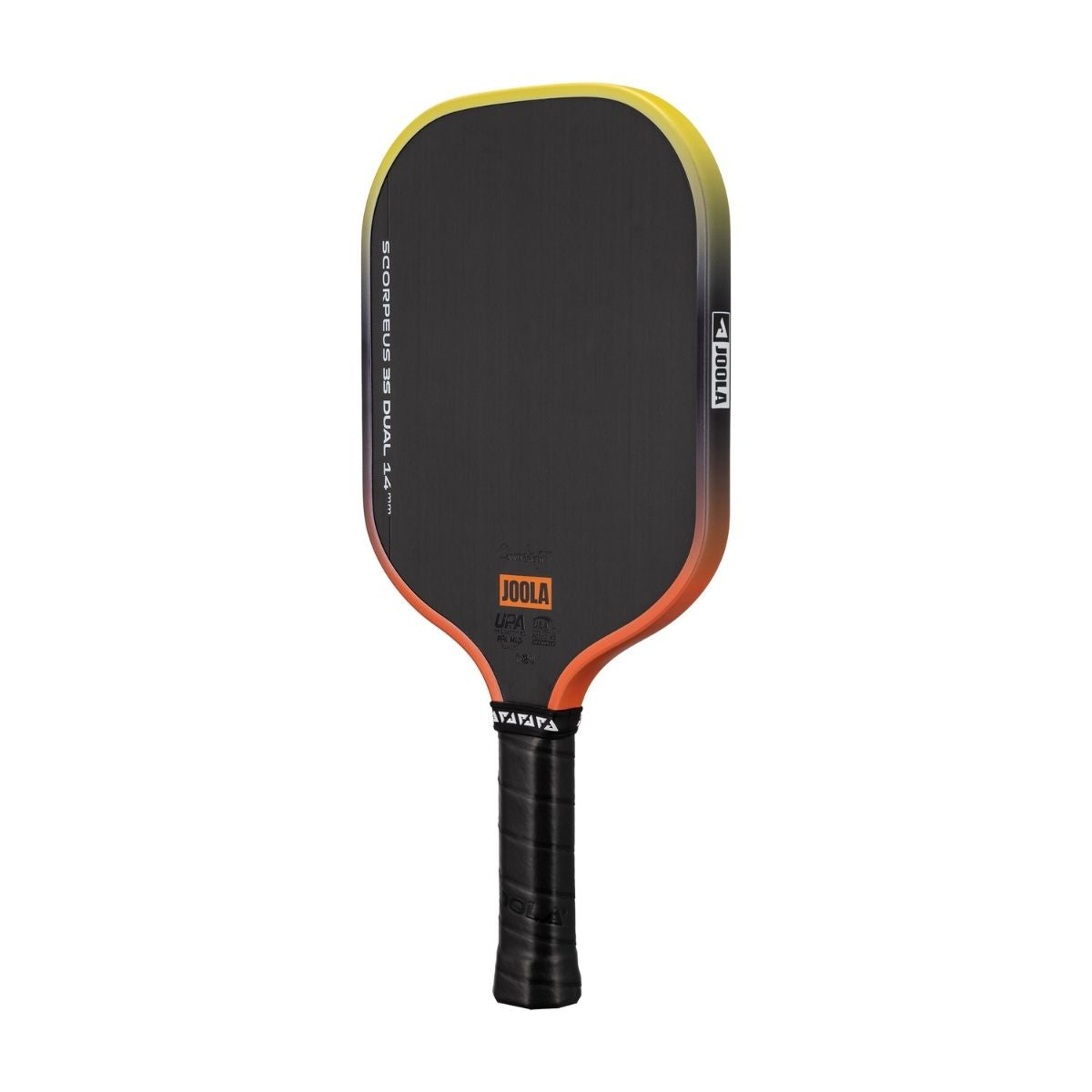 Kit Raquete de Pickleball JOOLA Scorpeus 3S Dual (14mm) + Fita de Proteção de Borda JOOLA Transparente 28mm x 850mm (14mm)